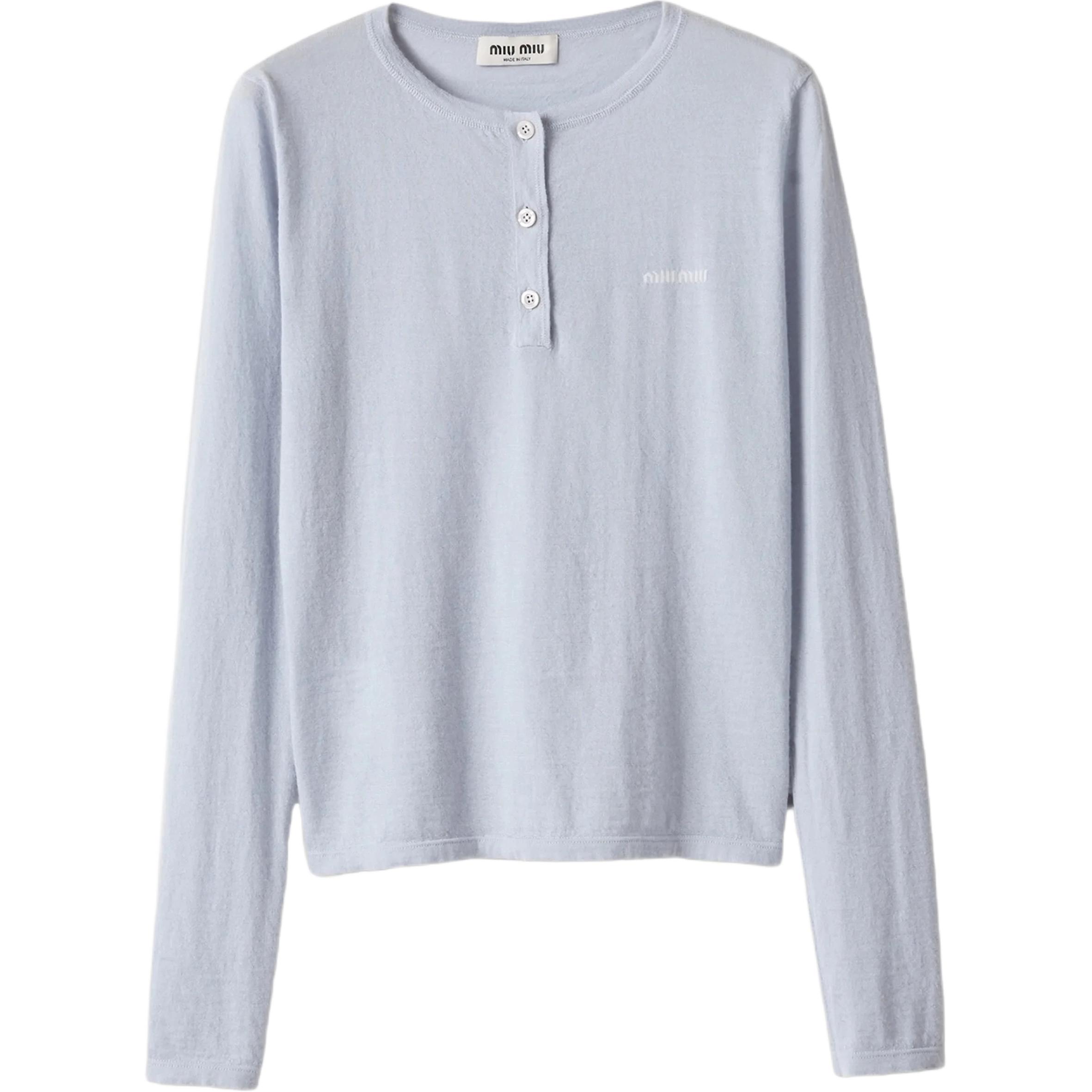 Кашемировый свитер Women's MIU MIU, sky синий
Кашемировый свитер Women's MIU MIU, sky синий