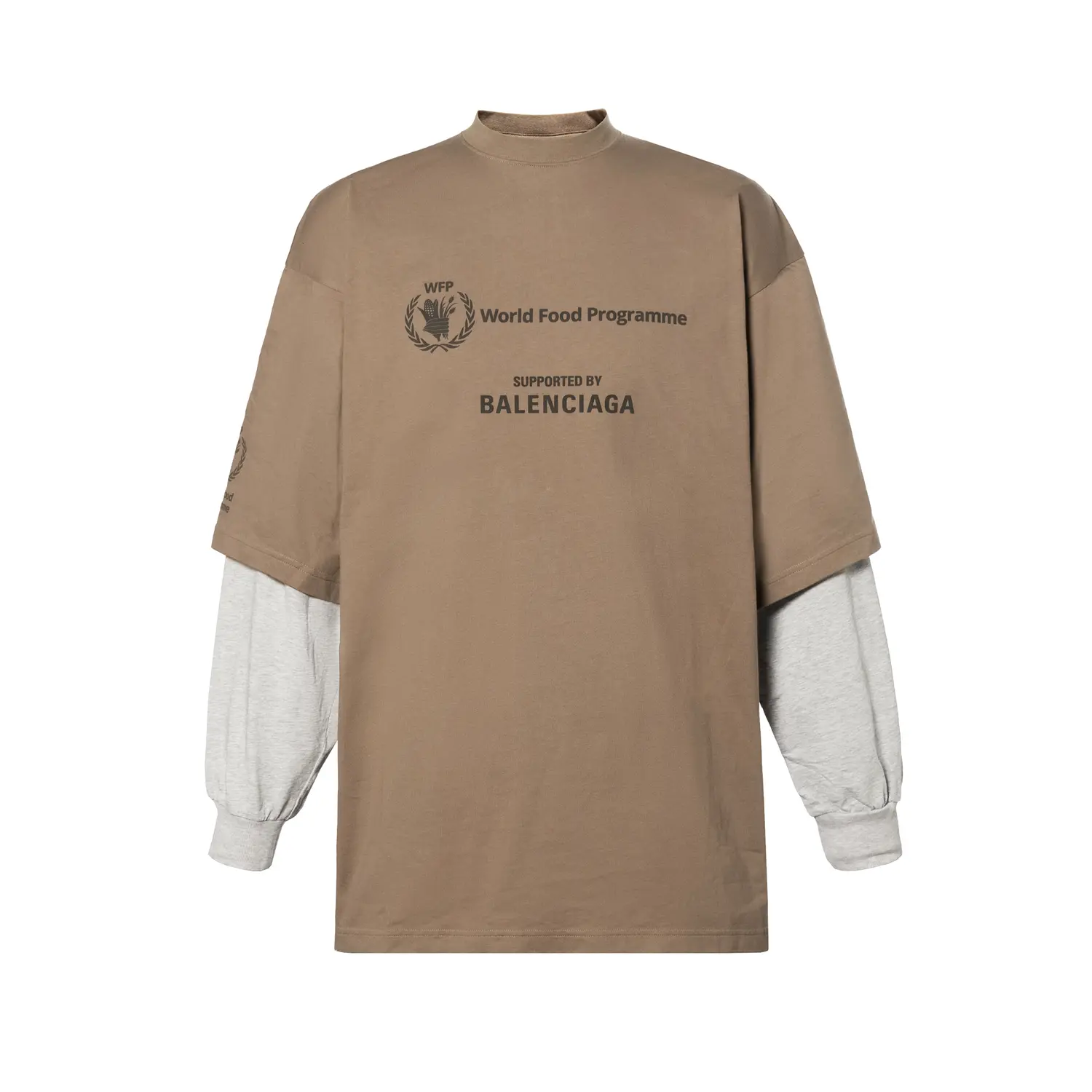 Футболка свободного кроя унисекс коричневая Balenciaga
Футболка свободного кроя унисекс коричневая Balenciaga