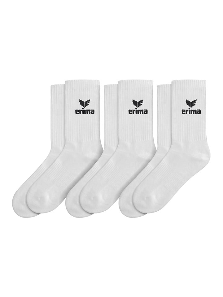 Erima Комплект из 3 спортивных носков белого цвета
Erima Комплект из 3 спортивных носков белого цвета