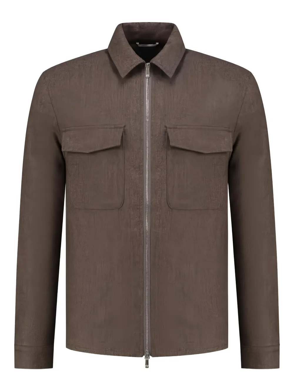 Куртка-рубашка на молнии Marco Pescarolo, коричневый
Куртка-рубашка на молнии Marco Pescarolo, коричневый
