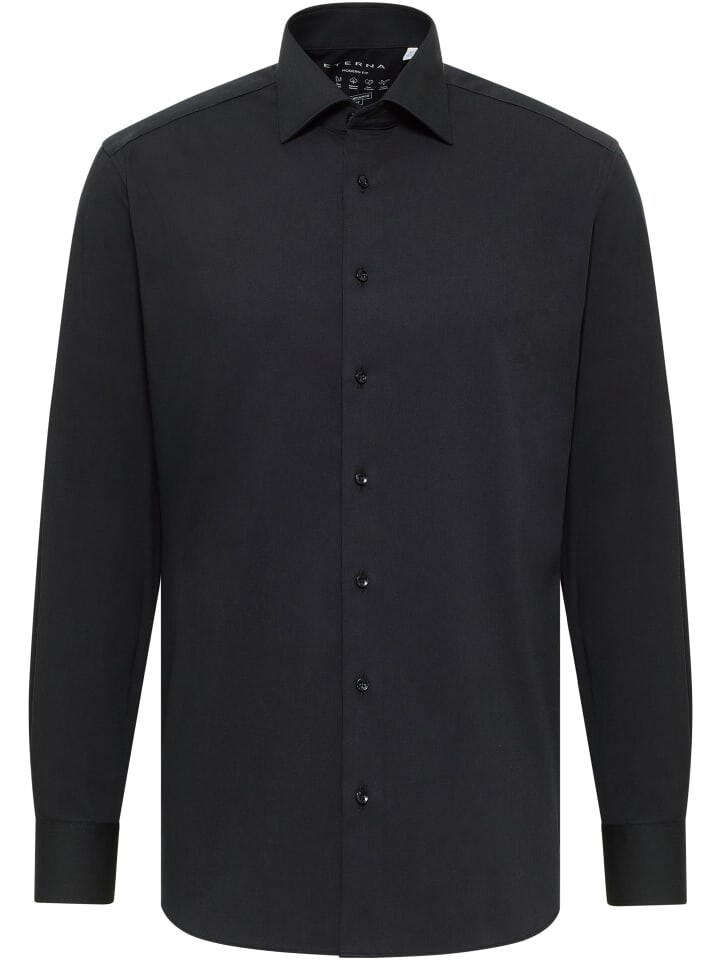 Рубашка Eterna Hemd MODERN FIT, черный 
Рубашка Eterna Hemd MODERN FIT, черный