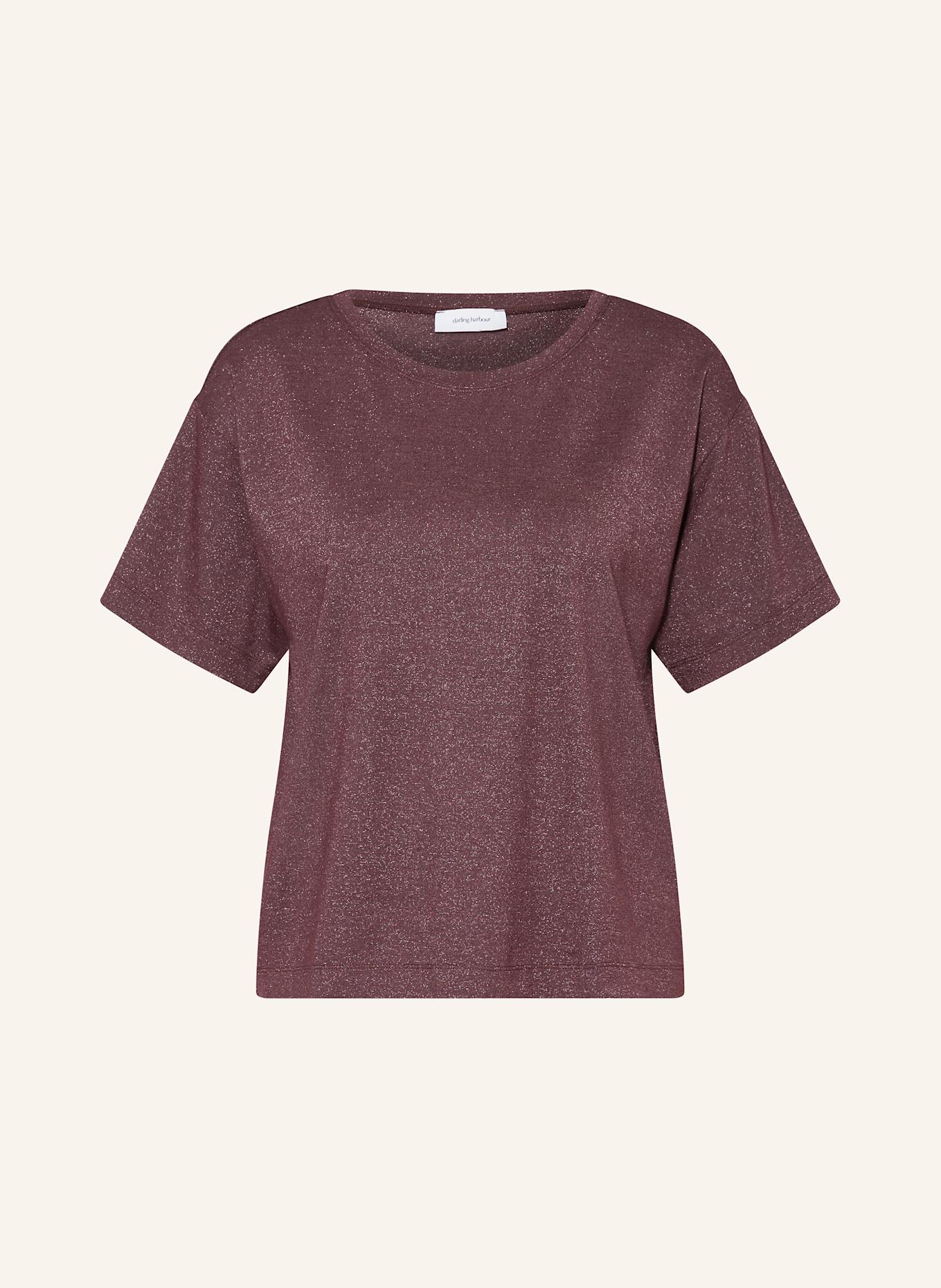 Футболка с блестящей пряжей Darling Harbour, бургундия
Футболка с блестящей пряжей Darling Harbour, бургундия