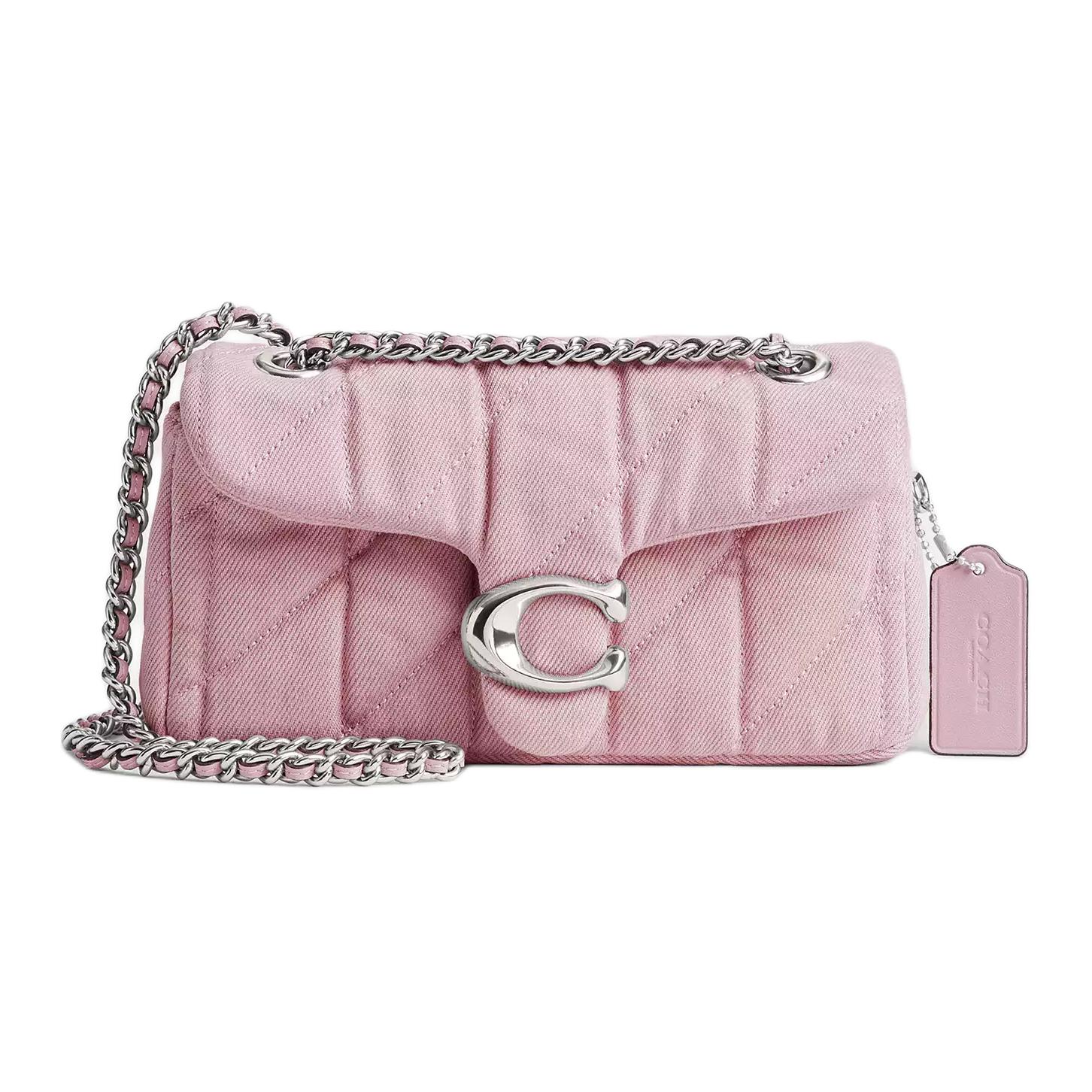 COACH Сумка кроссбоди женская джинсовая стеганая светло-фиолетовая
COACH Сумка кроссбоди женская джинсовая стеганая светло-фиолетовая