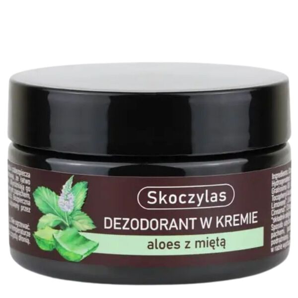Дезодорант-крем алоэ с мятой, без солей алюминия, 60 мл Skoczylas
Дезодорант-крем алоэ с мятой, без солей алюминия, 60 мл Skoczylas