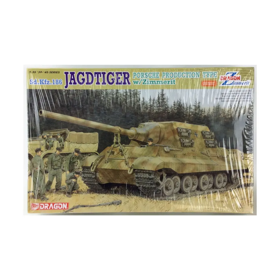 Sd.Kfz. 186 Ягдтигр с Циммеритом, Dragon Models - '39 to '45 Series - Germany (1:35)
Sd.Kfz. 186 Ягдтигр с Циммеритом, Dragon Models - '39 to '45 Series - Germany (1:35)