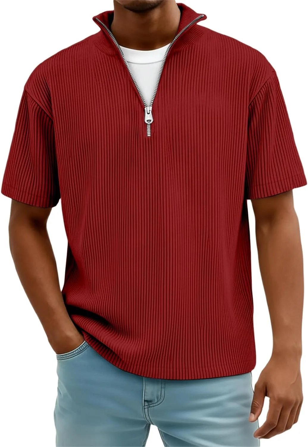 Футболка-поло с коротким рукавом
Футболка-поло с коротким рукавом