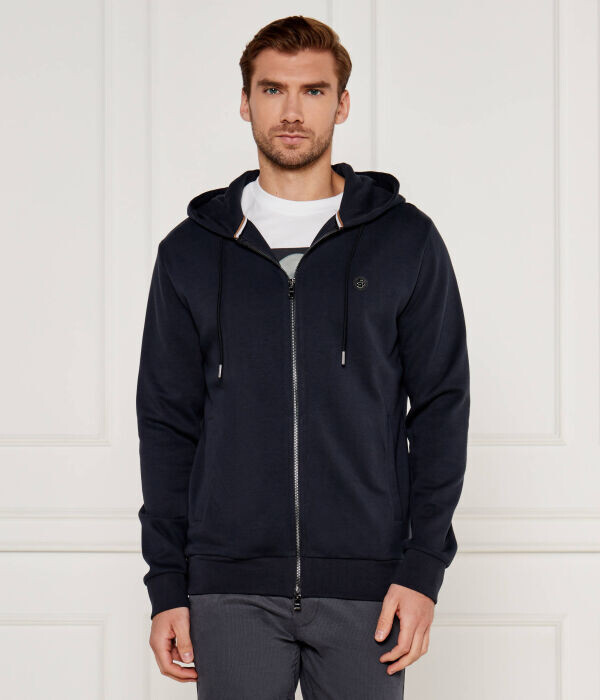 Толстовка мужская Boss на молнии с капюшоном, синий
Толстовка мужская Boss на молнии с капюшоном, синий