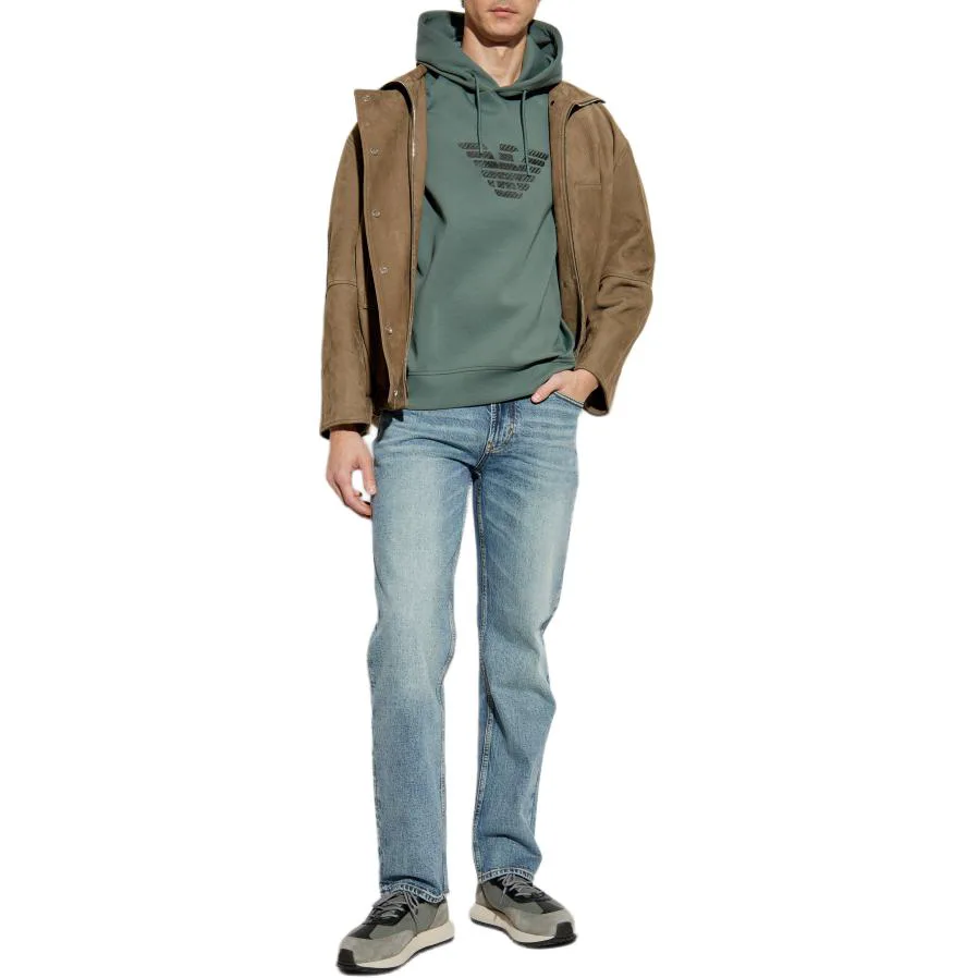 Свитшот из коллекции Sustainability EMPORIO ARMANI, зеленый
Свитшот из коллекции Sustainability EMPORIO ARMANI, зеленый