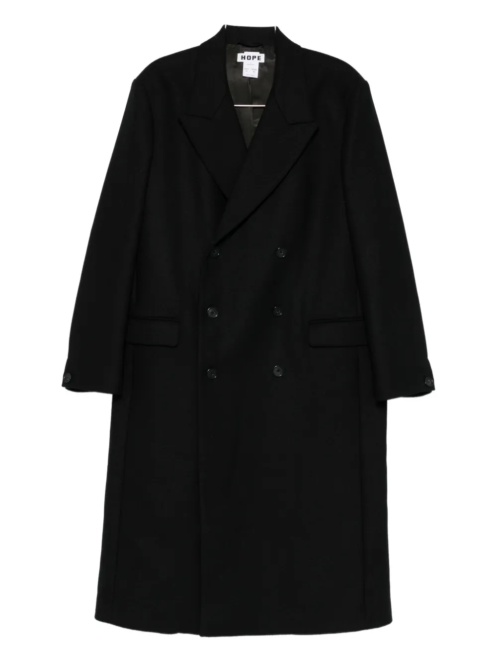 Двубортное пальто Time Hope For Men, черный
Двубортное пальто Time Hope For Men, черный