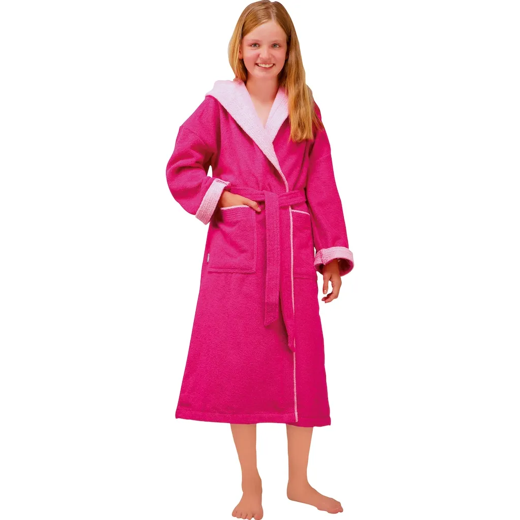 Детский халат Calypso, 1 шт., с капюшоном, эффект двойной ткани, 100% хлопок Egeria, розовый
Детский халат Calypso, 1 шт., с капюшоном, эффект двойной ткани, 100% хлопок Egeria, розовый