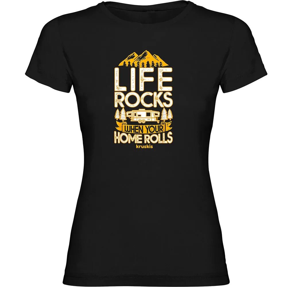 Футболка с коротким рукавом Kruskis Your Home Rolls, черный
Футболка с коротким рукавом Kruskis Your Home Rolls, черный