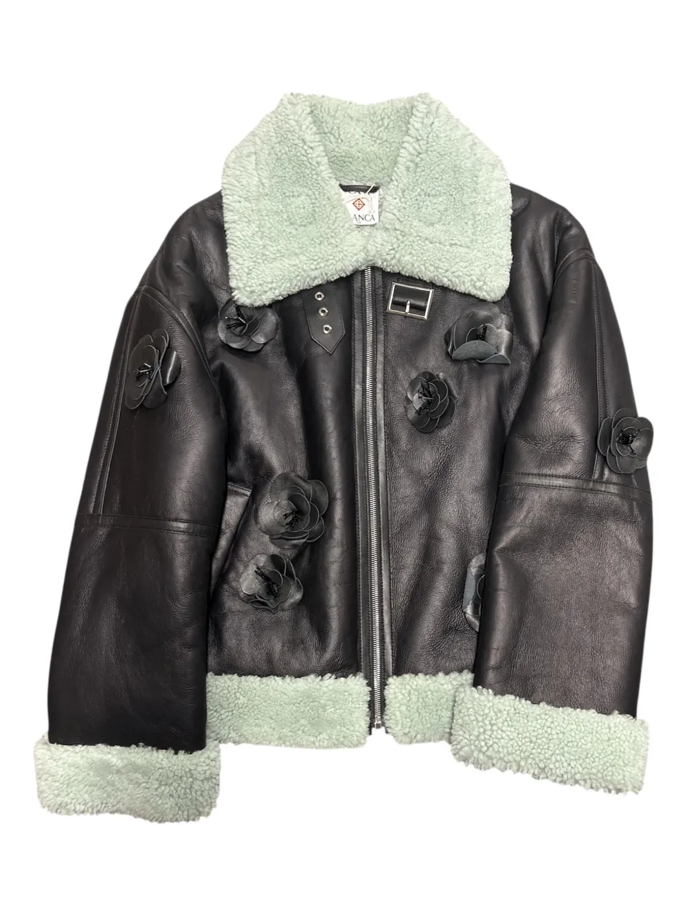 Куртка с цветочными аппликациями Casablanca, черный
Куртка с цветочными аппликациями Casablanca, черный