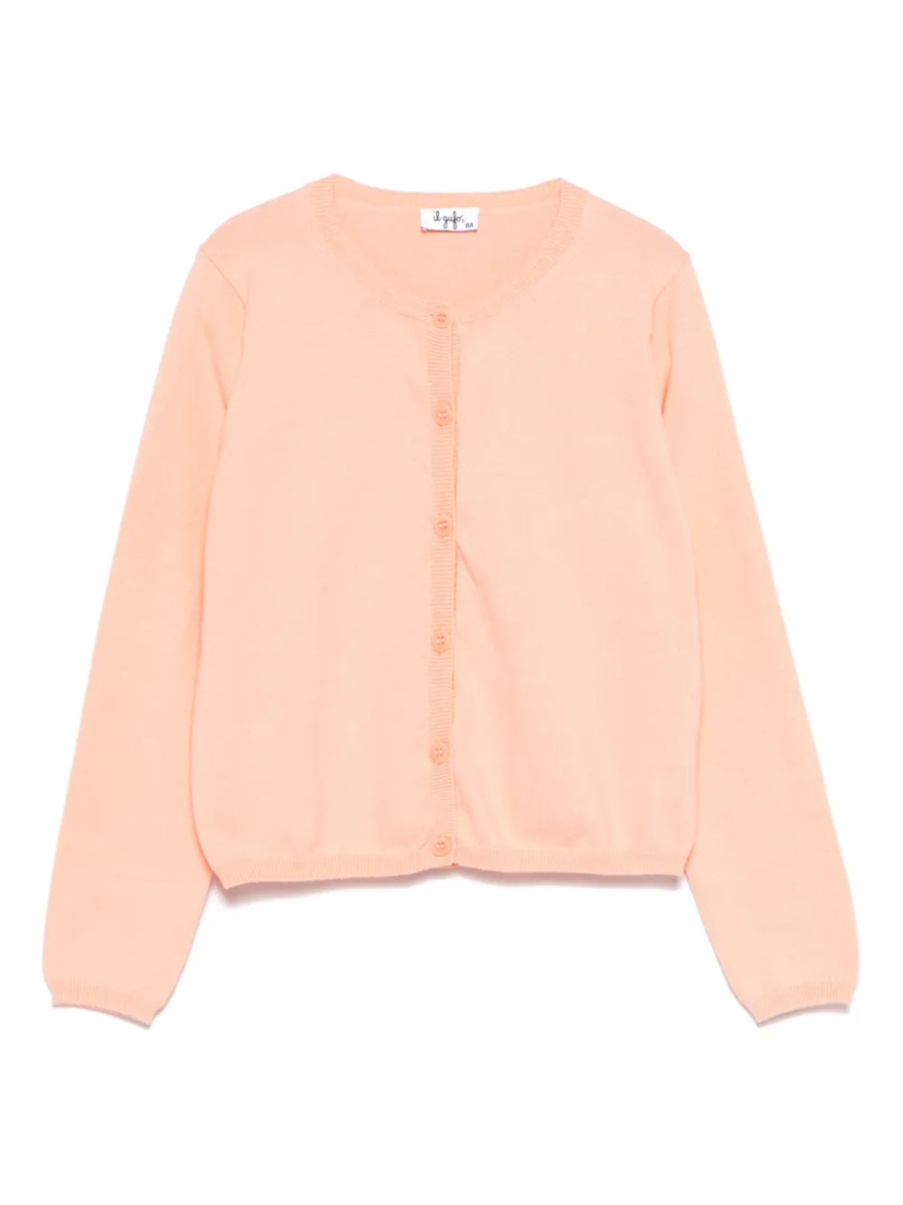 Кардиган с круглым вырезом Il Gufo, оранжевый
Кардиган с круглым вырезом Il Gufo, оранжевый