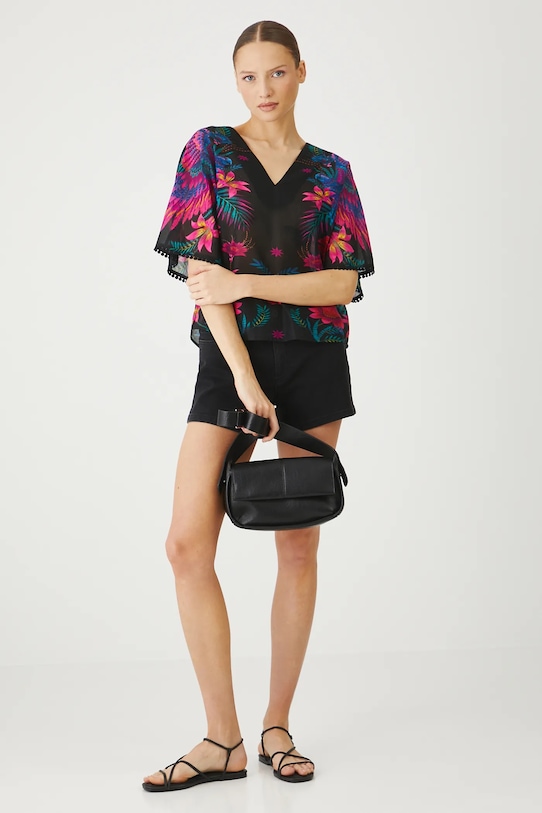 Хлопковая блузка Medicine, черный
Хлопковая блузка Medicine, черный