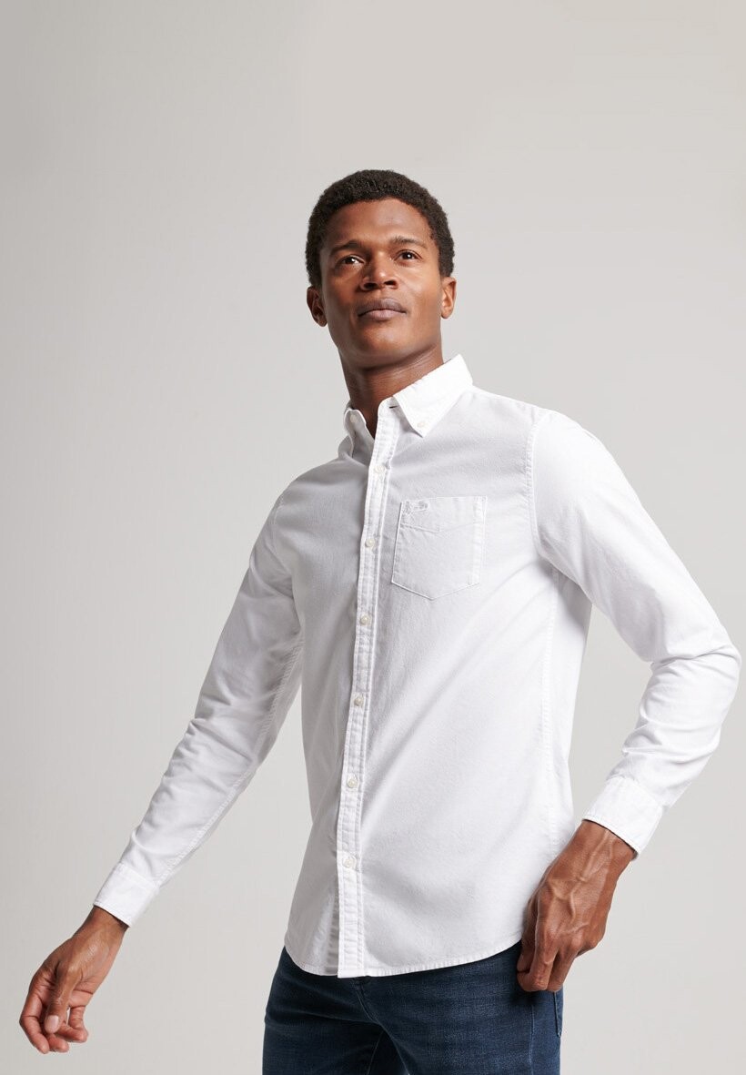 Рубашка Washed Oxford Superdry, цвет optic
Рубашка Washed Oxford Superdry, цвет optic