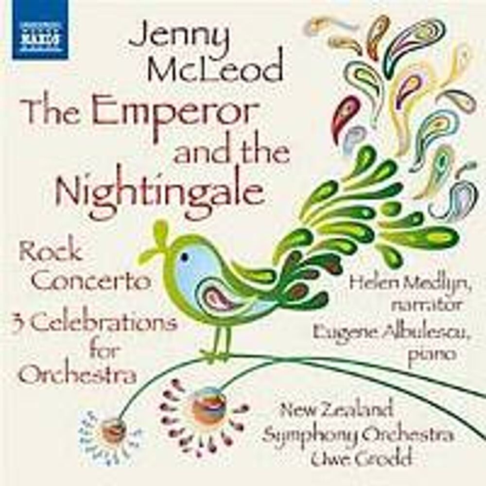 Диск CD McLeod: Emperor & The Nightingale / Rock Concerto / 3 Celebrations For Orchestra - Jenny Mcleod, Uwe Grodd, Helen Medlyn, Eugene Albulescu, New Zealand Symphony Orchestra
Диск CD McLeod: Emperor & The Nightingale / Rock Concerto / 3 Celebrations For Orchestra - Jenny Mcleod, Uwe Grodd, Helen Medlyn, Eugene Albulescu, New Zealand Symphony Orchestra