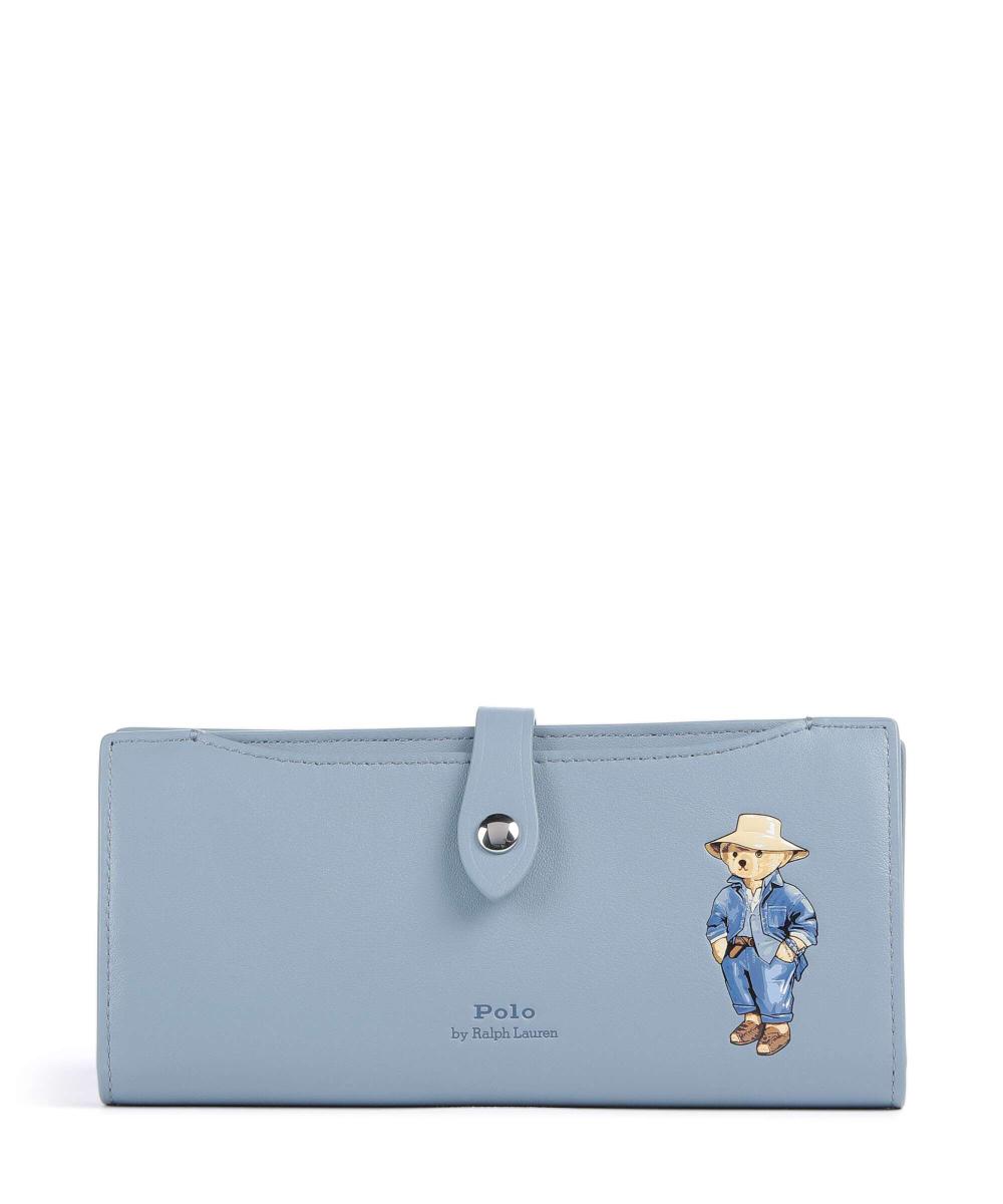 Кошелек Bear Traveller из мелкозернистой коровьей кожи Polo Ralph Lauren, голубой
Кошелек Bear Traveller из мелкозернистой коровьей кожи Polo Ralph Lauren, голубой