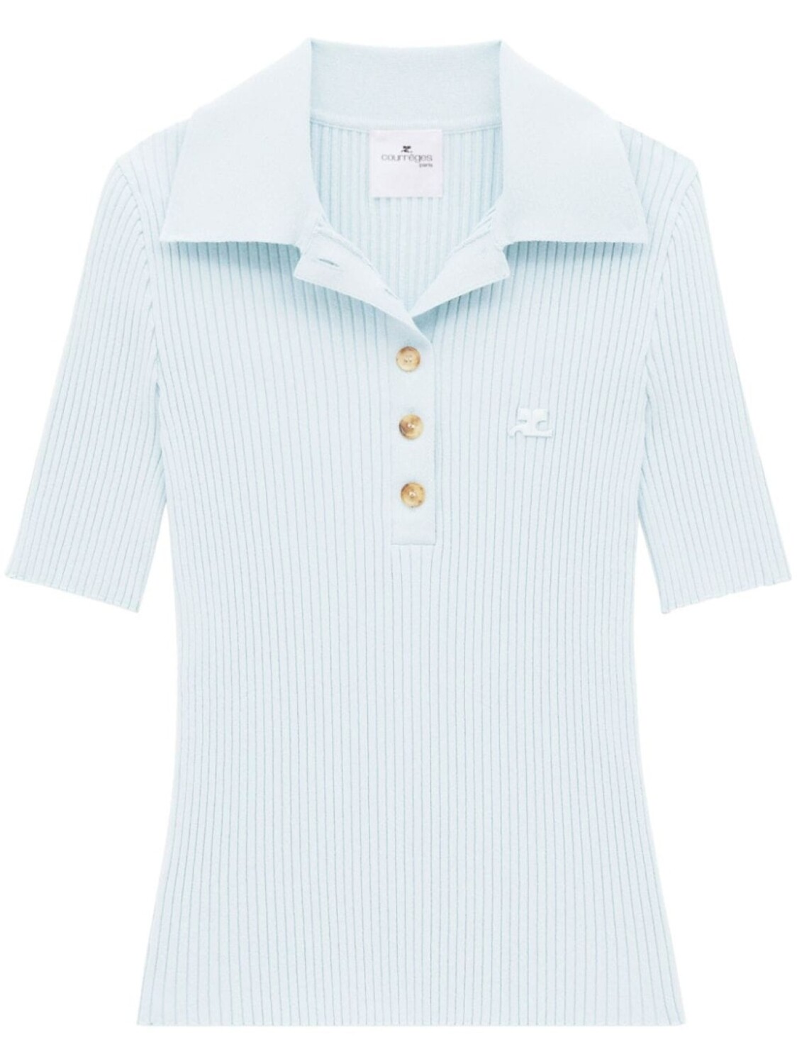 Courrèges рубашка поло Signature в рубчик, синий
Courrèges рубашка поло Signature в рубчик, синий