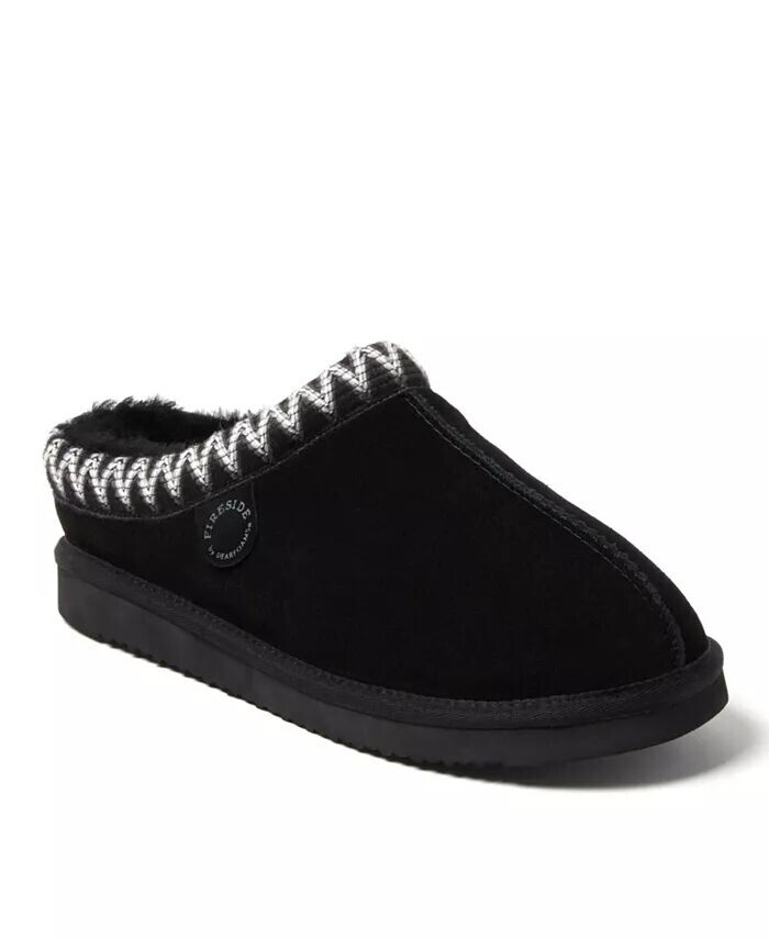 Мужские тапочки-сабо Grafton из натуральной овчины с тесьмой Dearfoams, черный
Мужские тапочки-сабо Grafton из натуральной овчины с тесьмой Dearfoams, черный