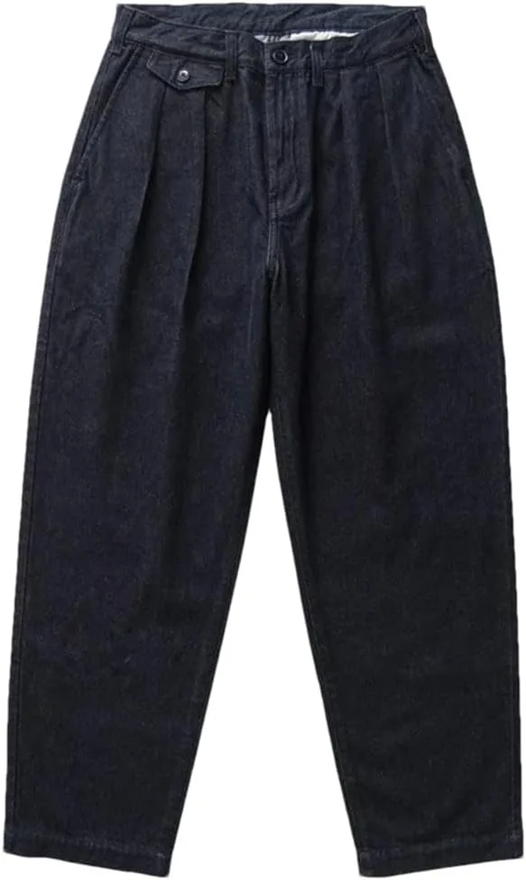 Мужские винтажные джинсы свободного кроя с широкими штанинами Selvedge Denim на молнии
Мужские винтажные джинсы свободного кроя с широкими штанинами Selvedge Denim на молнии