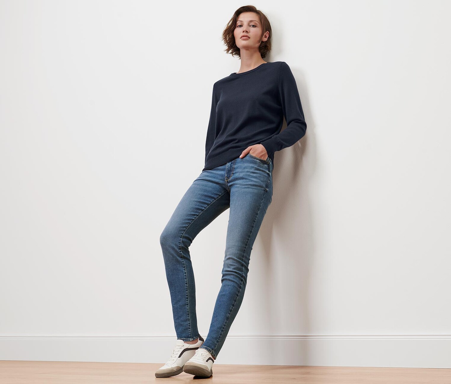 Свитер тонкой вязки из мериноса Tchibo, темно-синий
Свитер тонкой вязки из мериноса Tchibo, темно-синий