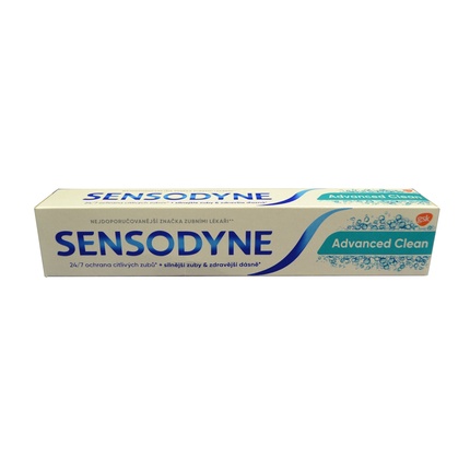 Зубная паста Advanced Clean 75 мл Sensodyne
Зубная паста Advanced Clean 75 мл Sensodyne