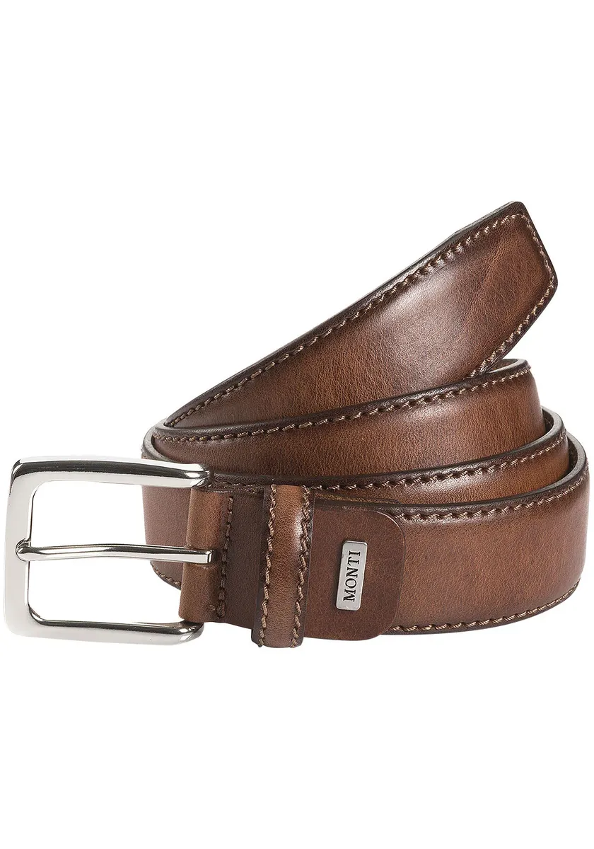 Ремень MONTI кожаный "BARCELONA", ширина 3,5 см, классический деловой, можно укоротить, коричневый
Ремень MONTI кожаный "BARCELONA", ширина 3,5 см, классический деловой, можно укоротить, коричневый