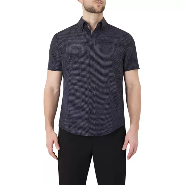 Мужская короткая рукавная тропическая рубашка с принтом на пуговицах Report Collection, цвет black geo
Мужская короткая рукавная тропическая рубашка с принтом на пуговицах Report Collection, цвет black geo