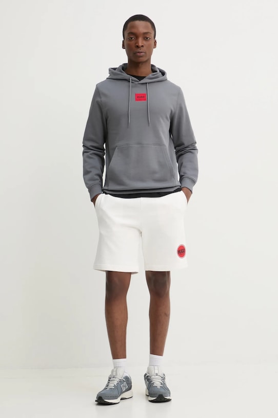 Хлопковая футболка Hugo, черный
Хлопковая футболка Hugo, черный