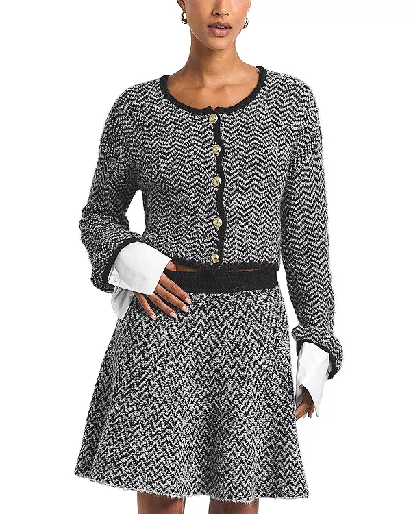 Мини-Юбка Имоджен в елочку Derek Lam 10 Crosby, черный
Мини-Юбка Имоджен в елочку Derek Lam 10 Crosby, черный