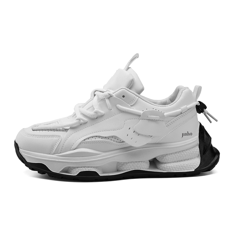 Jinho Мужские белые низкие массивные кроссовки, цвет White
Jinho Мужские белые низкие массивные кроссовки, цвет White