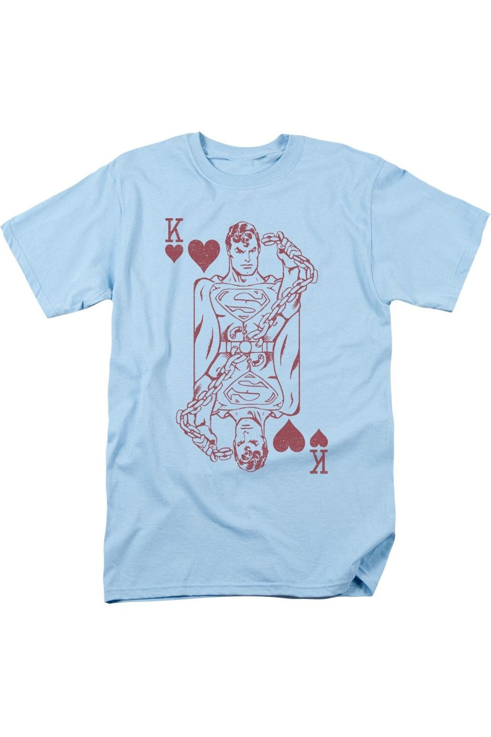 Футболка с коротким рукавом для взрослых DC Comics Super Card Gildan, светло-голубой
Футболка с коротким рукавом для взрослых DC Comics Super Card Gildan, светло-голубой