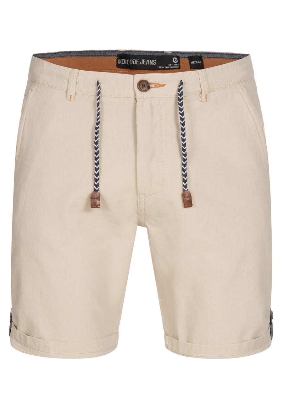 Обычные брюки-чинос INDICODE JEANS Beauvals, кремовый
Обычные брюки-чинос INDICODE JEANS Beauvals, кремовый