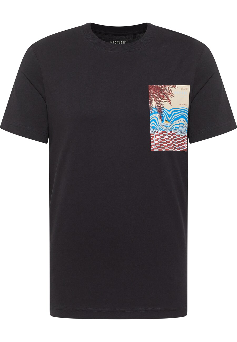 Футболка MUSTANG Austin, Black
Футболка MUSTANG Austin, Black