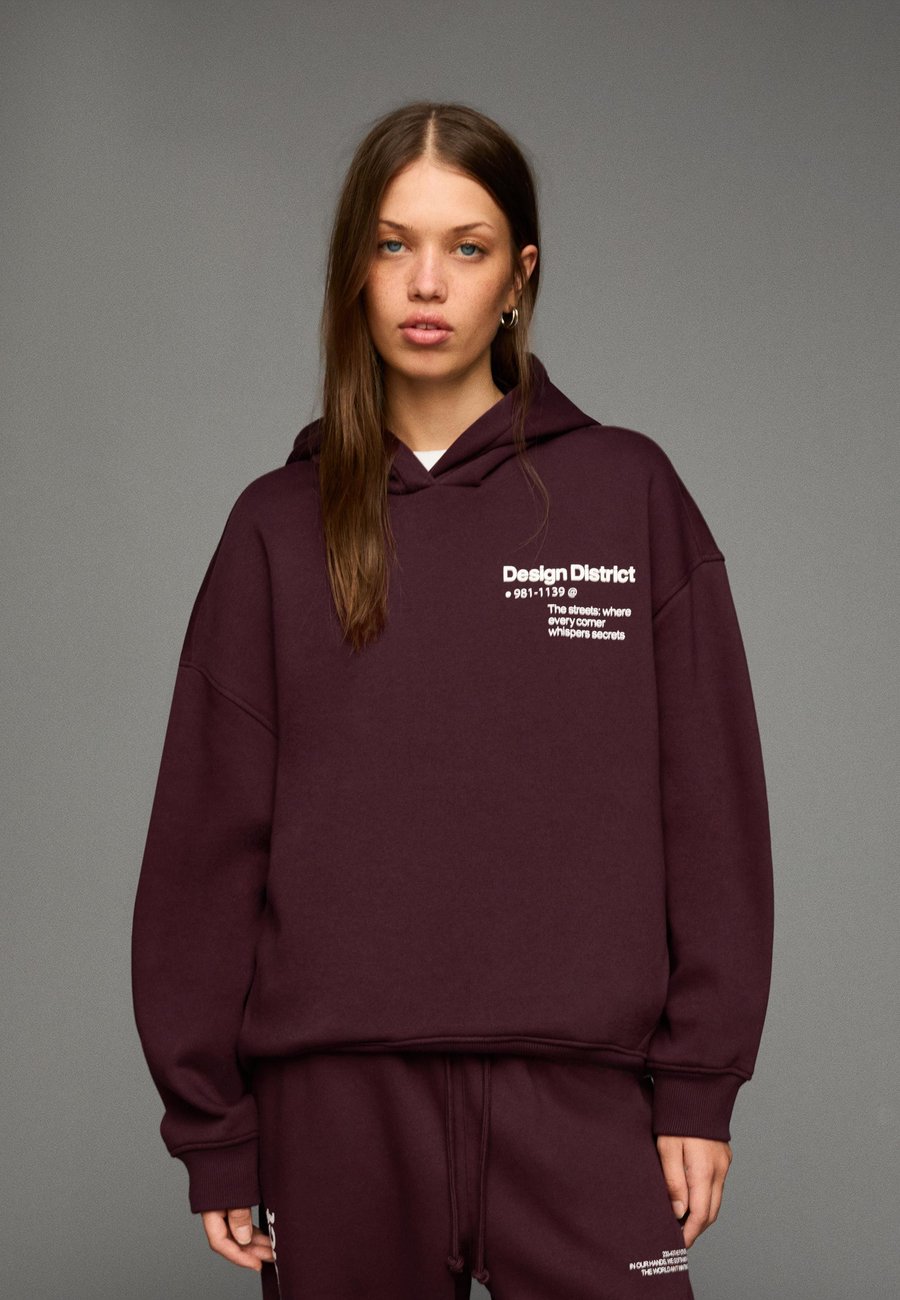 Худи Bershka PRINTED, Bordeaux
Худи Bershka PRINTED, Bordeaux