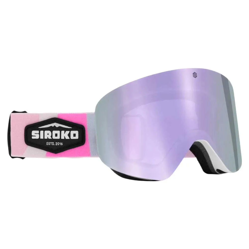 Горнолыжные очки Siroko GX Muffin junior, розовый
Горнолыжные очки Siroko GX Muffin junior, розовый