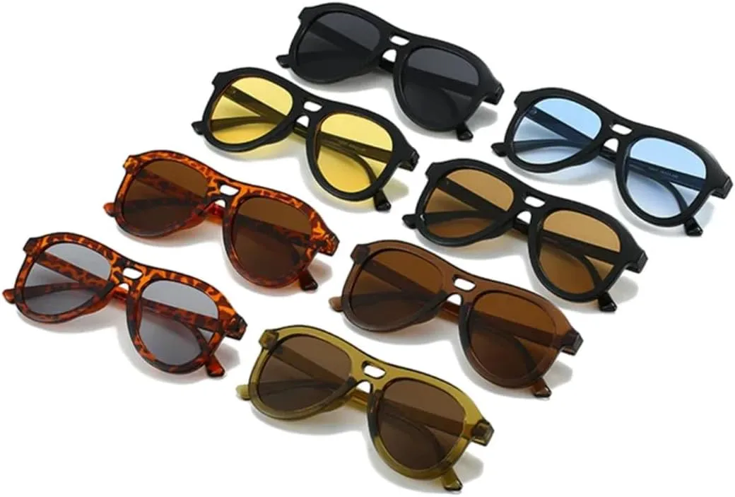 Солнцезащитные очки с защитой UV400 | Двойная перемычка, цветные линзы | для женщин и мужчин, для занятий спортом на открытом воздухе и вождения DSVIGF, Leopard Tea
Солнцезащитные очки с защитой UV400 | Двойная перемычка, цветные линзы | для женщин и мужчин, для занятий спортом на открытом воздухе и вождения DSVIGF, Leopard Tea