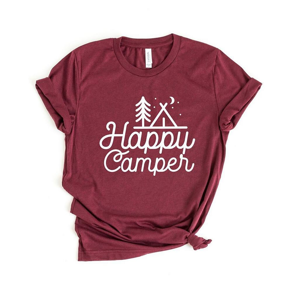 Футболка Happy Camper Tent с короткими рукавами и графическим рисунком Simply Sage Market, цвет Maroon
Футболка Happy Camper Tent с короткими рукавами и графическим рисунком Simply Sage Market, цвет Maroon