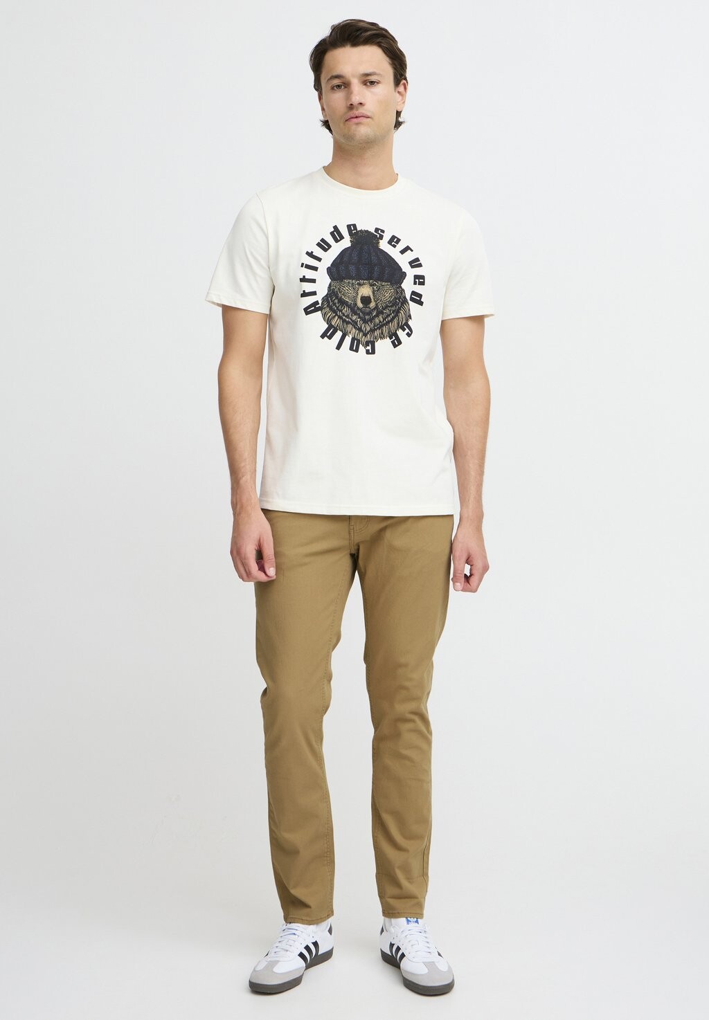 Джинсы облегающего кроя BHRODNEY Blend, коричневый
Джинсы облегающего кроя BHRODNEY Blend, коричневый