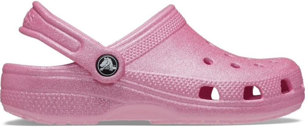 Детские кроксы Crocs Classic с блестками, розовый
Детские кроксы Crocs Classic с блестками, розовый