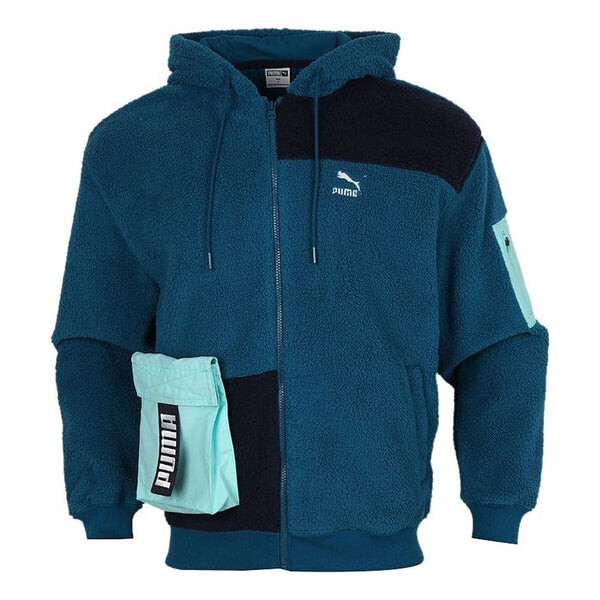 Куртка retro block sherpa cardigan hooded colorblock lamb's wool jacket blue Puma, синий
Куртка retro block sherpa cardigan hooded colorblock lamb's wool jacket blue Puma, синий