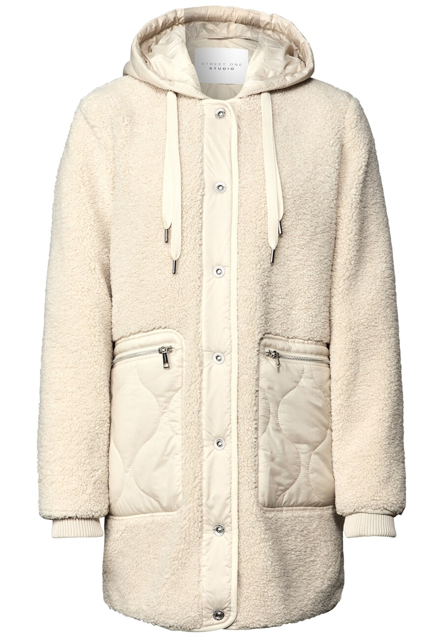 Пальто межсезонное Street One Studio Teddy, кремовый
Пальто межсезонное Street One Studio Teddy, кремовый