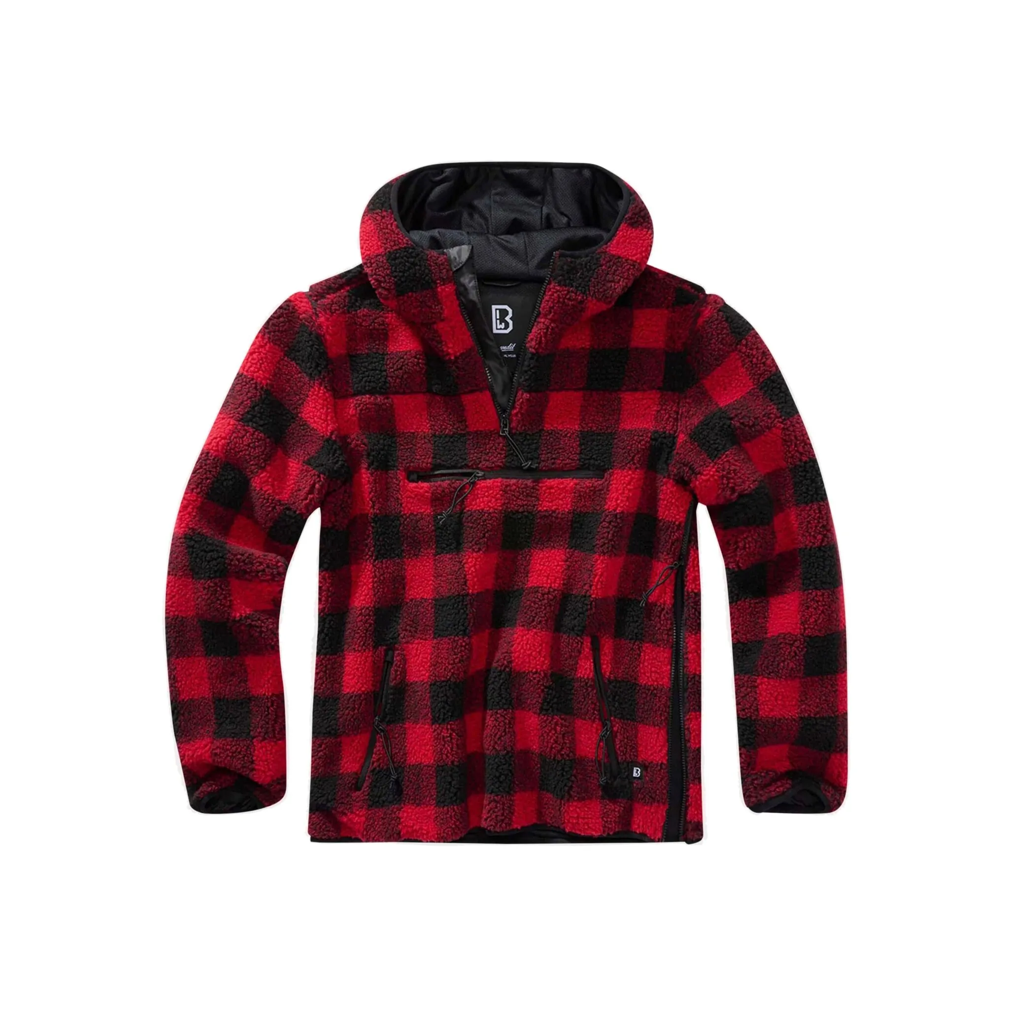 Анорак Brandit "Мужской рабочий пуловер Teddy Fleece Work Pullover" (1 шт.), с капюшоном, красный
Анорак Brandit "Мужской рабочий пуловер Teddy Fleece Work Pullover" (1 шт.), с капюшоном, красный