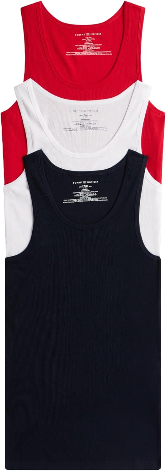 Мужские майки Tommy Hilfiger, набор классических хлопковых футболок, Primary Red, Desert Sky, White
Мужские майки Tommy Hilfiger, набор классических хлопковых футболок, Primary Red, Desert Sky, White