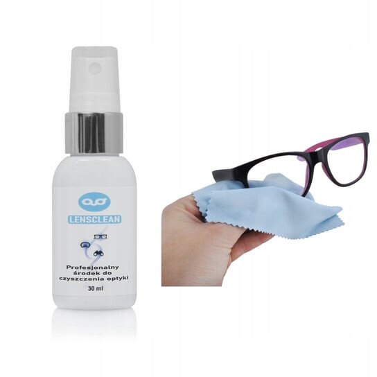 Набор для чистки очков и экрана, 30 мл + ткань LensClean, inna
Набор для чистки очков и экрана, 30 мл + ткань LensClean, inna