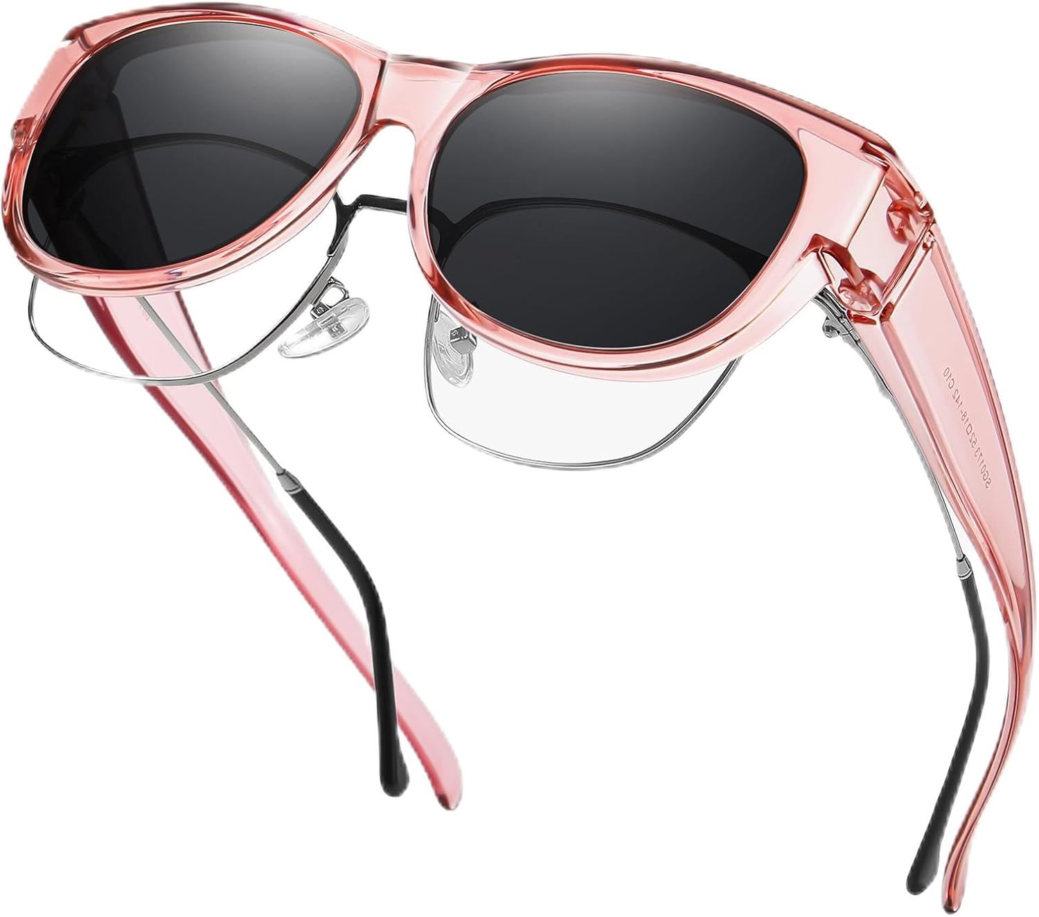 Солнцезащитные очки GEGURI Fit Over Glasses с поляризацией, для женщин и мужчин, стильный дизайн «кошачий глаз», 100% защита от УФ-излучения, Transparent Pink Frame Grey Lens
Солнцезащитные очки GEGURI Fit Over Glasses с поляризацией, для женщин и мужчин, стильный дизайн «кошачий глаз», 100% защита от УФ-излучения, Transparent Pink Frame Grey Lens