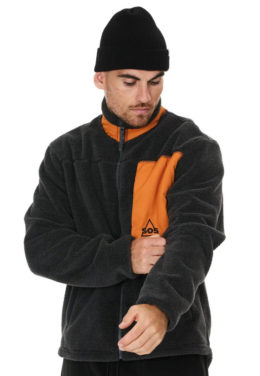 Флисовая куртка SOS "La Grave" с практичным нагрудным карманом, серый
Флисовая куртка SOS "La Grave" с практичным нагрудным карманом, серый