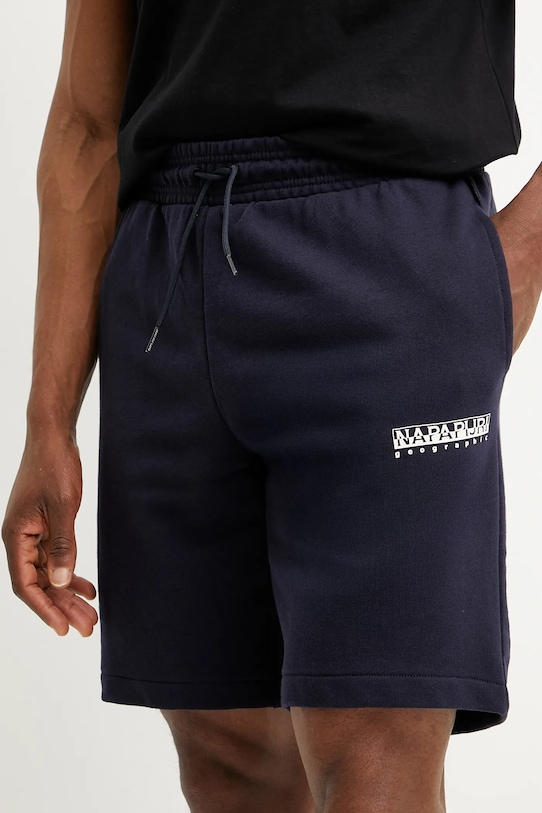 Хлопковые шорты N-Gori Napapijri, темно-синий
Хлопковые шорты N-Gori Napapijri, темно-синий
