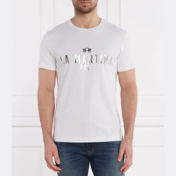 Футболка стандартного кроя La Martina, белый
Футболка стандартного кроя La Martina, белый