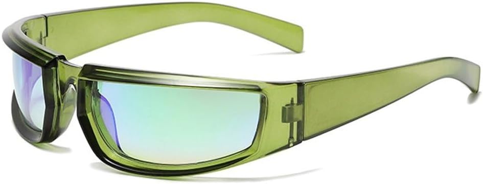 Ретро-панк женские солнцезащитные очки, модные разноцветные зеркальные очки с защитой от УФ-излучения UV400, мужские очки для активного отдыха и вождения SKFGNX, Green Green Mirror
Ретро-панк женские солнцезащитные очки, модные разноцветные зеркальные очки с защитой от УФ-излучения UV400, мужские очки для активного отдыха и вождения SKFGNX, Green Green Mirror